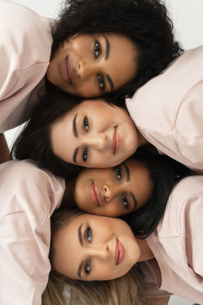 istock Group of different ethnicity women. Multicultural diversity and friendship. 1315355999