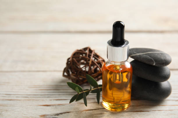 istock Composition with spa cosmetic on white wooden table, closeup. Space for text 1315356928