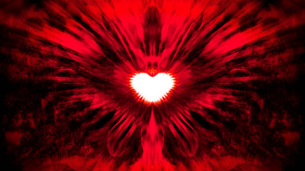 istock Abstract background with flower and heart shape 1315365663
