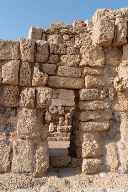 istock Ancient ruins at Caesarea National Park in Israel 1315375235