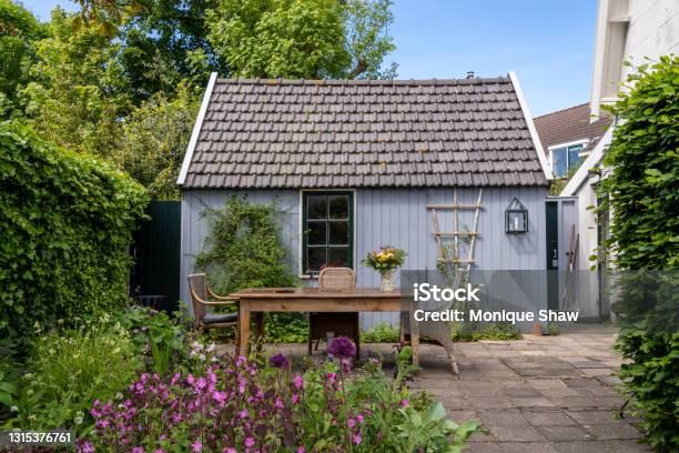 Old Typical Dutch House Stock Photo - Download Image Now - Shed, Small, Domestic Life