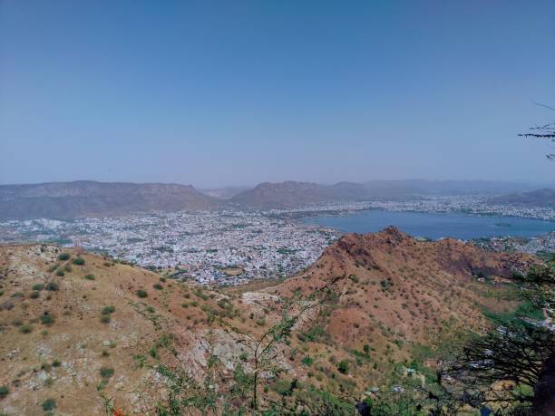 istock View of Ajmer from Taragarh Fort 1315387349