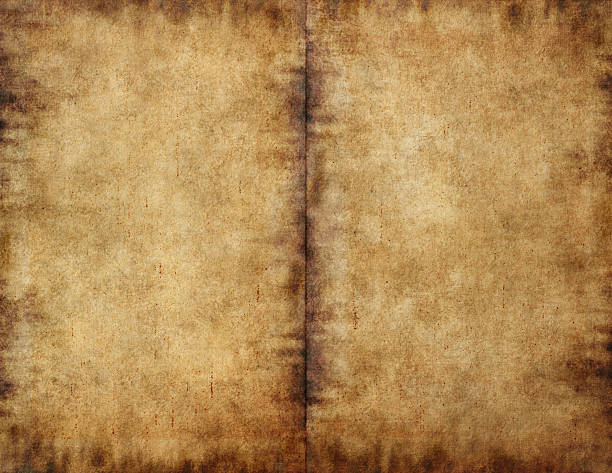 istock Unfolded book dark smudged paper 131539169