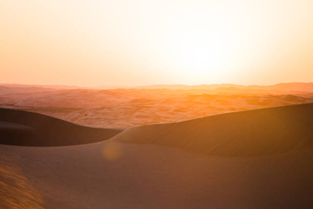 istock Desert sunset in Abu Dhabi, United Arab Emirates 1315393058
