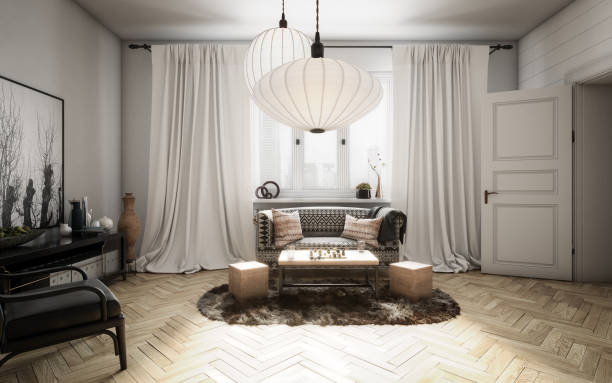 istock Scandinavian Style Living Room 1315401767