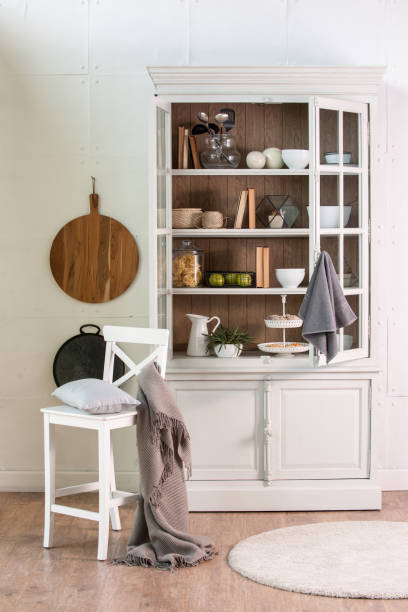 istock Reading room bookshelf old brick wall cozy interior decoration 1315403200