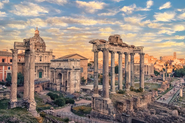 istock Roman Forum in Rome 1315404882