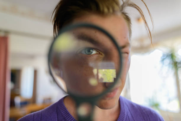 istock Close-Up Portrait Of Man Holding Camera 1315413355