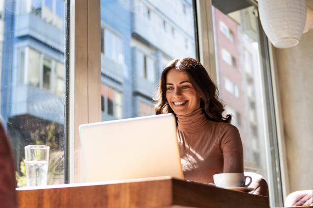 istock Morning Coffee with laptop 1315418820