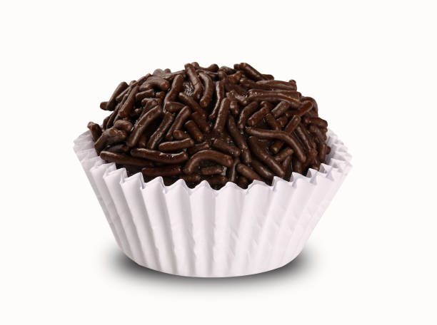istock Brigadeiro a brazilian sweet, on a white background. 1315420482