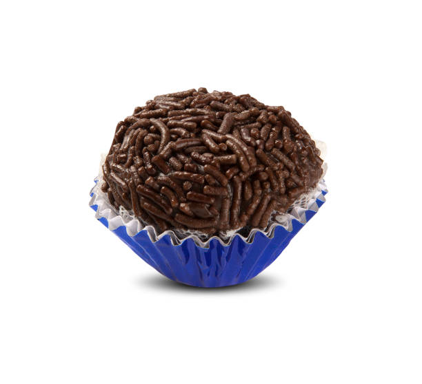 istock Brigadeiro a brazilian sweet, on a white background. 1315420573