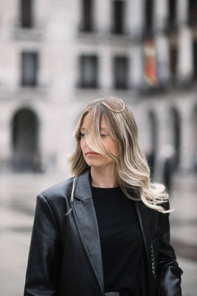 istock Young woman with bleached hair 1315421087