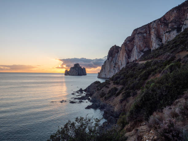 istock Pan di zucchero at sunset, Sardinia 1315424255