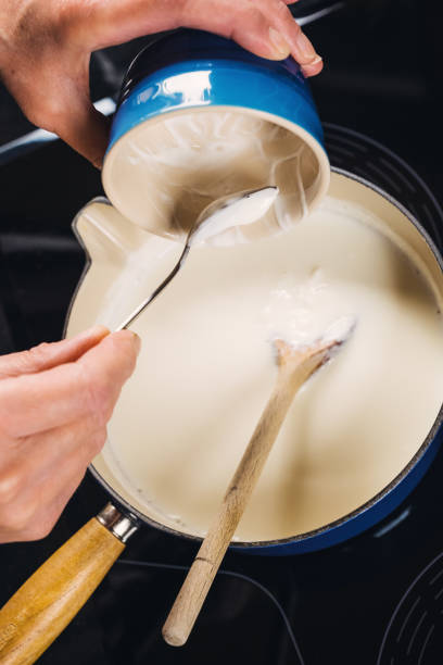 istock Making live yogurt part of a series 1315428204
