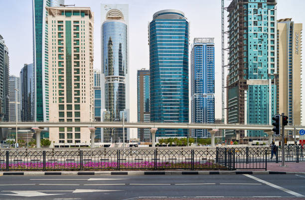 istock Modern architecture of Dubai for tourists 1315439344