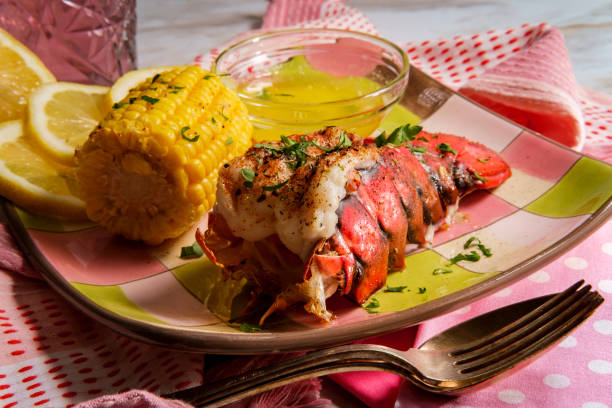 istock Italian Grilled Lobster Tail 1315441232