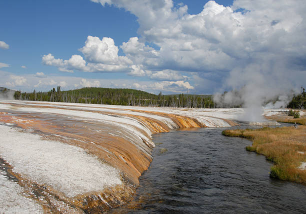istock Black Sand Basin in Yellowstone National Park 131544323