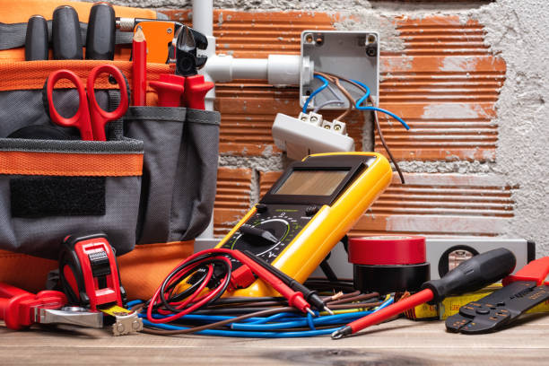 istock Tools and work equipment for electricians. Electricity. 1315447821