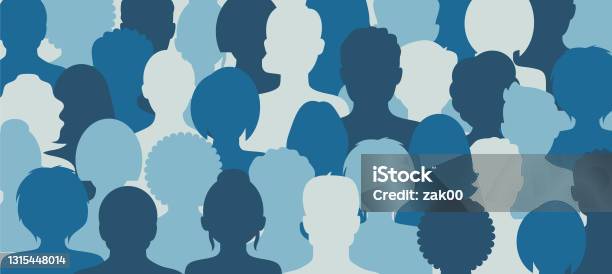 Group Of People Stock Illustration - Download Image Now - Diversity, Multiracial Group, Leadership