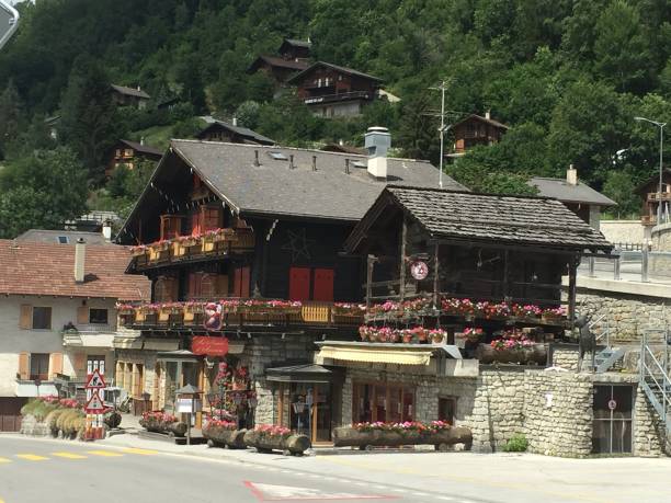 istock Switzerland: vissoie - canton of Valais 1315450833