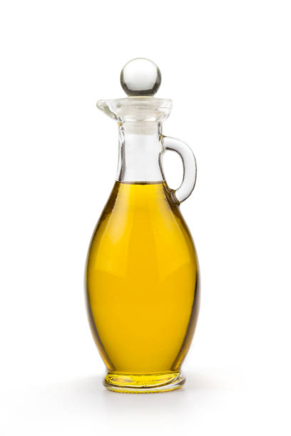istock Virgin olive oil bottle isolated on white background. 1315469726