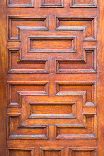 istock Vintage old wooden door 1315475925