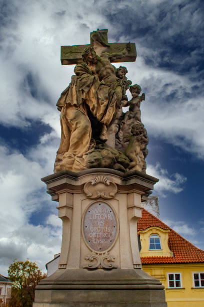 istock Statue of St. Luthgard in Prague, Czech Republic 1315476694