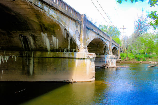istock Old Bucks Road Bridge over Neshaminy Creek 1315483691