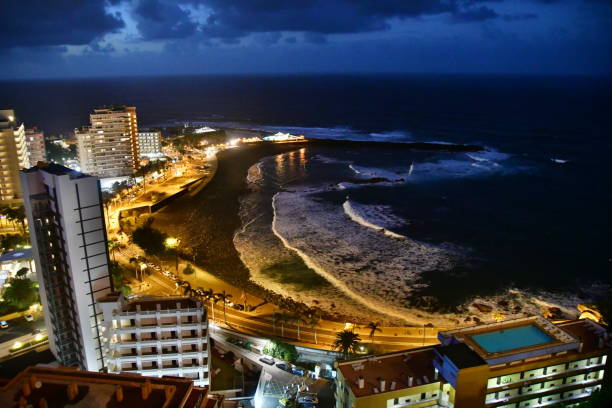 istock NIGHT VIEW OF HOTELS 1315505406