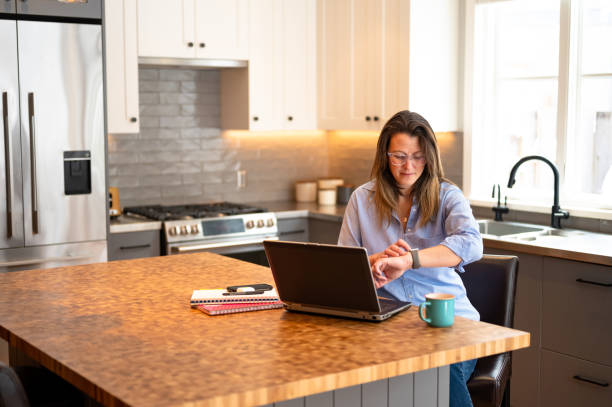 istock Woman doing home finances 1315516605