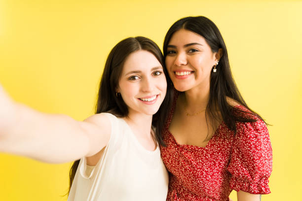 istock Personal perspective of two besties taking a selfie 1315518089
