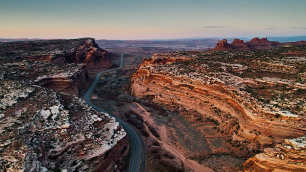 istock Rock Formations and Canyons Between Canyonlands and Arches National Parks 1315522986
