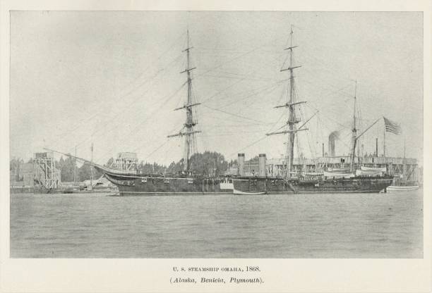 istock USS Omaha Steamship 1868, 19th Century US Naval History 1315524500
