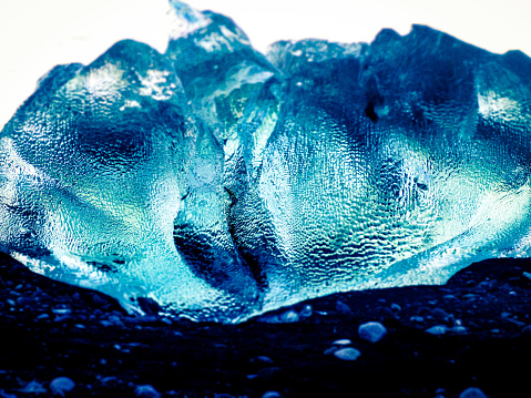 Turquoise glacier