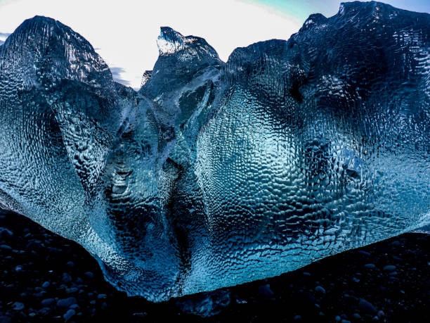 Turquoise ice