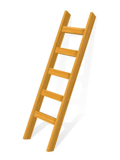 Vector illustration of Ladder