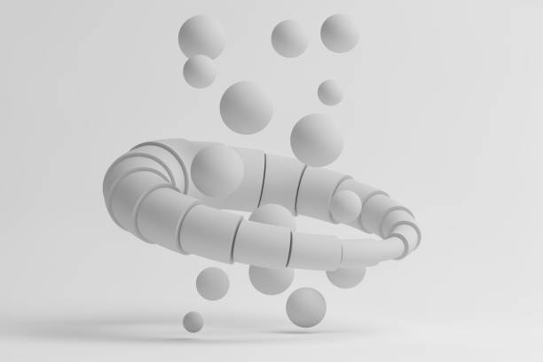 istock Abstract balance colorful geometric shapes 1315575932