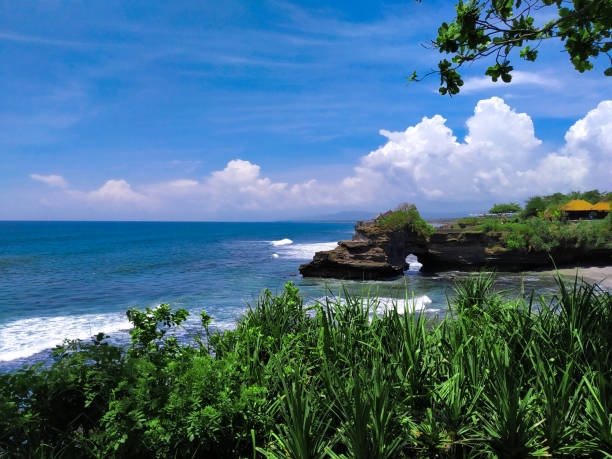istock bali sea beach in indonesia with blue cloudy sky 1315581617