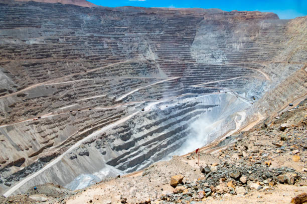 istock Chuquicamata, biggest open pit copper mine, Calama, Chile 1315590323