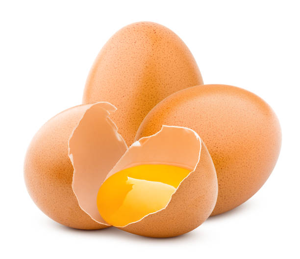 istock chicken egg, isolated on white background, clipping path, full depth of field 1315598671