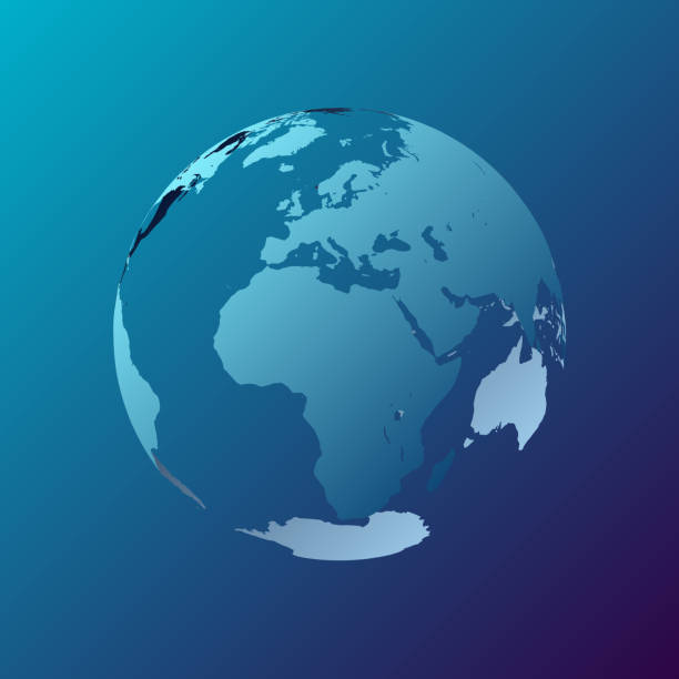 istock Earth globe focusing on Europe, Africa and Middle East. 1315607178