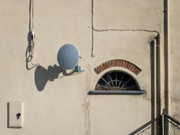 istock parabolic antenna for internet at home 1315608419