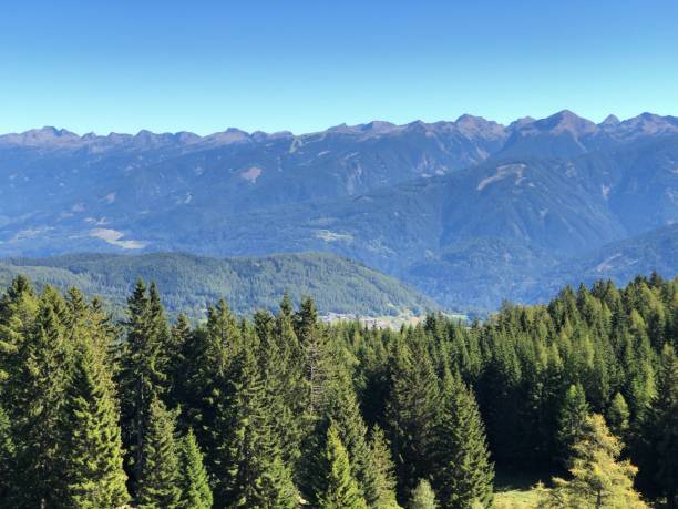 istock Scenic landscape in Southtyrol mountains behind 1315613695