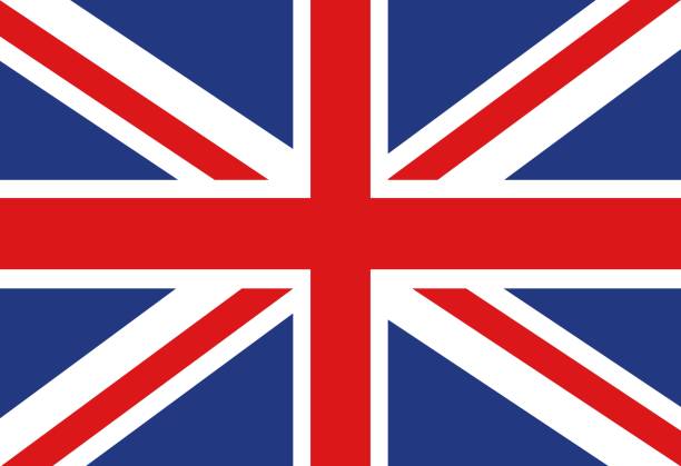 ilustraciones, imágenes clip art, dibujos animados e iconos de stock de ilustración vectorial de la bandera británica - british flag london england flag british culture