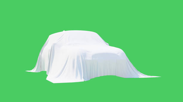 istock white fabric cover car green screen 1315623951