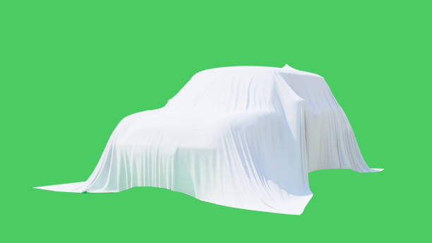 istock white fabric cover car green screen 1315623952