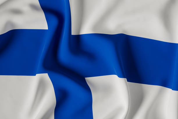 istock Finland flag.3d illustration 1315637975