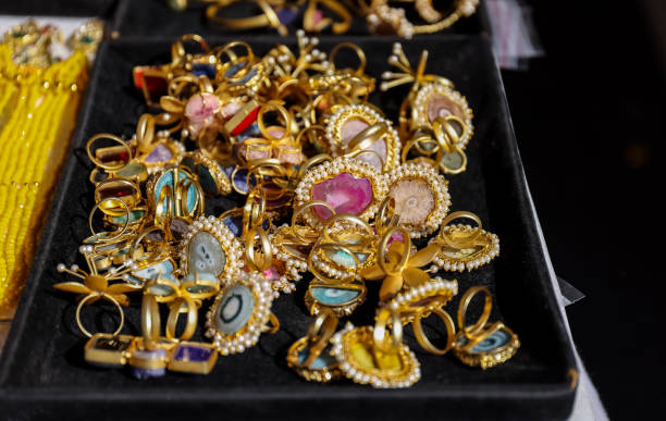 istock Indian ethnic jewellery design 1315641201