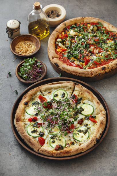 istock Vegatarian Pizzas 1315642166