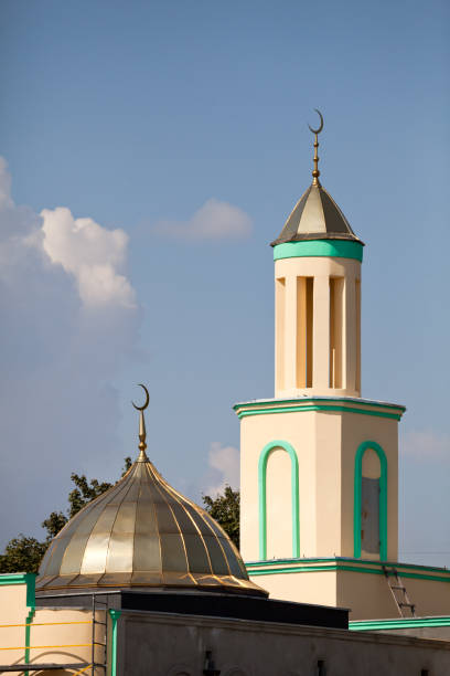 istock Mosque minaret against the sky 1315646446